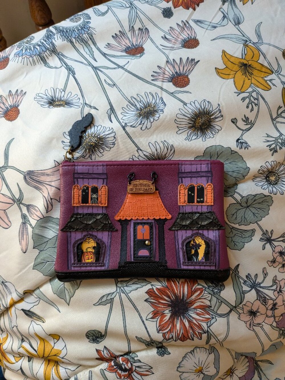 Vendula London Ghoulavard Zippered Coin Purse